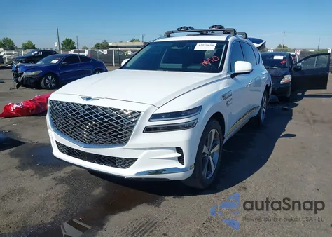 2023 Genesis Gv80 3.5T Awd Advanced из США, поврежденный, VIN KMUHCESC4PU105347